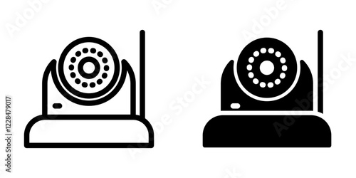 CCTV icon design template