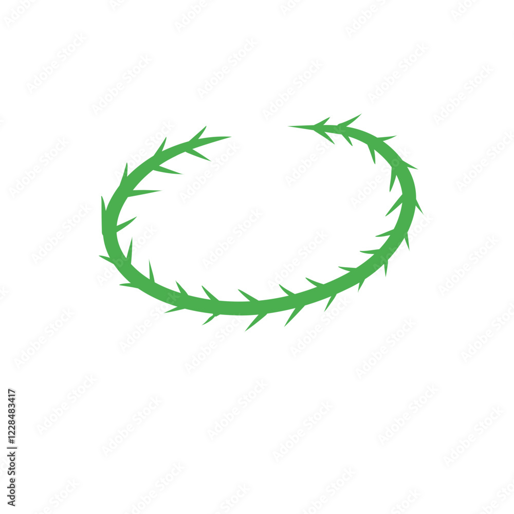 Obraz premium sharp vines vektor