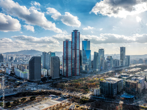 더현대서울,파크원,서울국제금융센터,엘지트윈타워,전경련회관,증권가,여의도공원,영등포구,여의도,서울