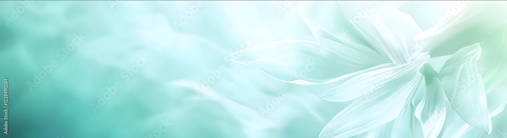 Light blue background with soft lines and shapes creating an elegant abstract design for presentation or banner The light green and white color combination adds contras Light blue background with soft lines and shapes creating an elegant abstract design for presentation or banner The light green and white color combination adds contras