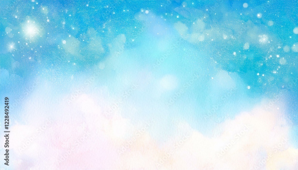 Light blue glitter background illustrationn Light blue glitter background illustrationn