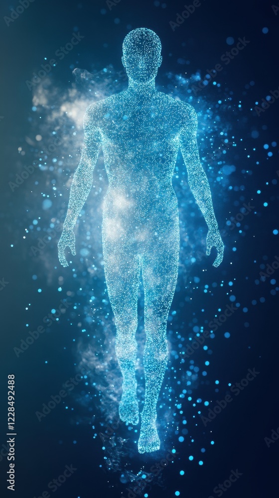 Digital Human Energy: A Mystical Representation of the Human Form Digital Human Energy: A Mystical Representation of the Human Form