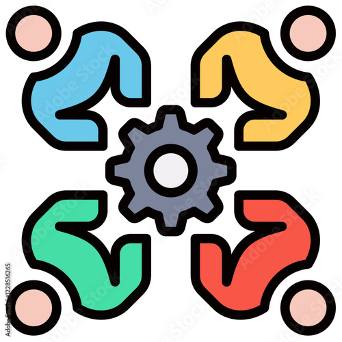 Cooperation Icon