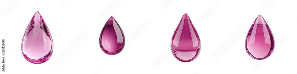 Magical Teardrops Faceted glass gems in various shades of pink and purple capture the light creating a stunning display of refractive beauty and opulent elegance Magical Teardrops Faceted glass gems in various shades of pink and purple capture the light creating a stunning display of refractive beauty and opulent elegance