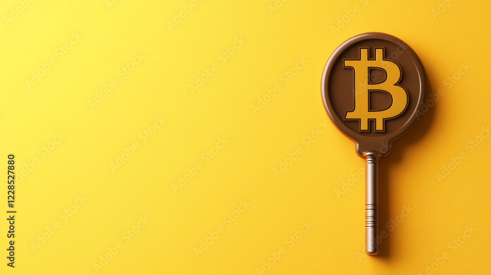 A golden Bitcoin symbol is featured on a key, set against a vibrant yellow background, symbolizing cryptocurrency security and access. A golden Bitcoin symbol is featured on a key, set against a vibrant yellow background, symbolizing cryptocurrency security and access.