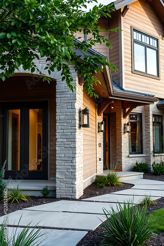 Modern House Exterior Design: Contemporary Home Architecture and Landscaping