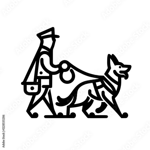 Dog Walker Logo