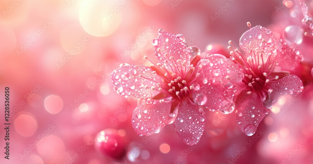 Pink Bokeh Sparkle Soft Abstract Background Pink Bokeh Sparkle Soft Abstract Background