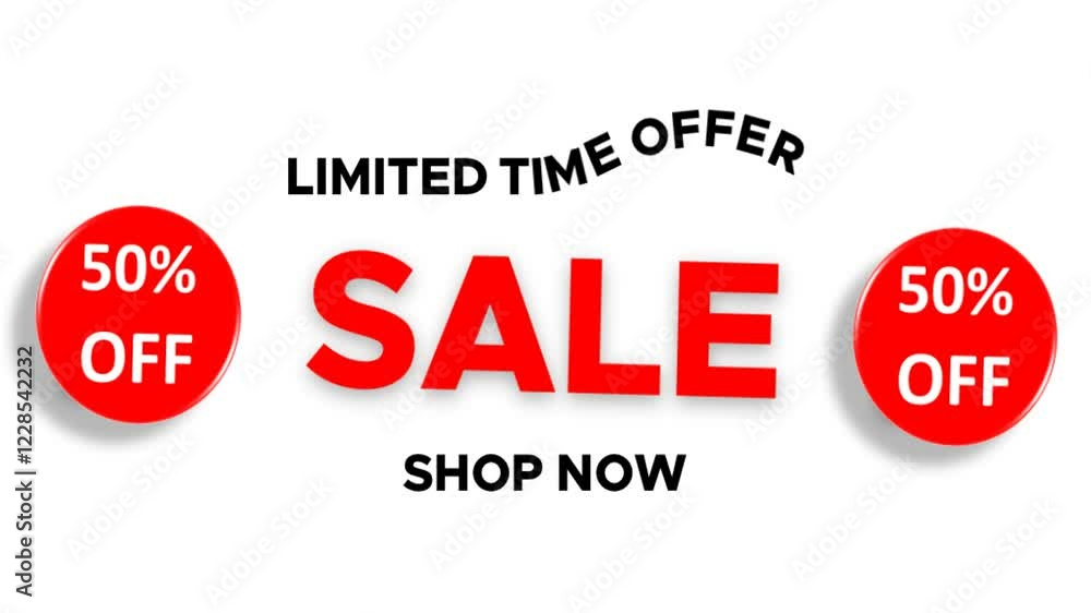 sale 50 off limited time offer shop now red and black animated text animation for mega 50% discount offer special deal for social media advertisement marketing advertising sale 50 off limited time offer shop now red and black animated text animation for mega 50% discount offer special deal for social media advertisement marketing advertising