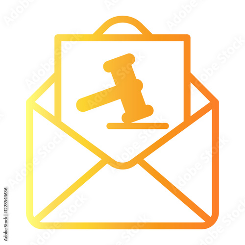 lawyer Line Gradient Icon