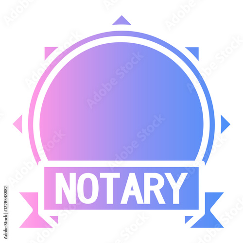 stamp Gradient icon