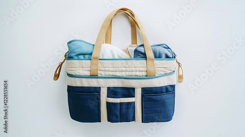 A versatile travel bag with multiple compartments and sturdy straps is ready for adventures