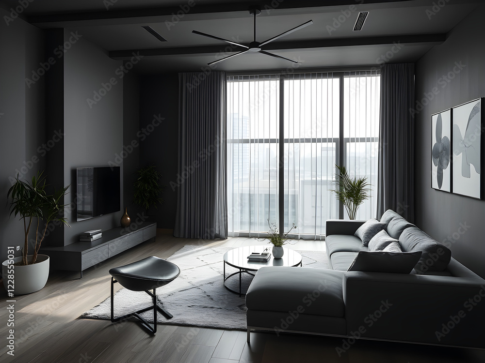 Fototapeta premium modern living room