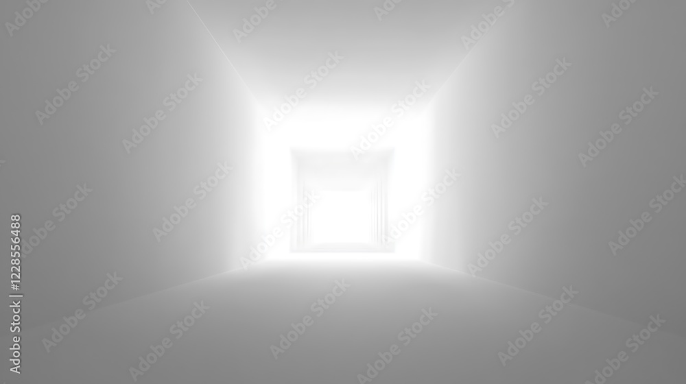 Bright Light at the End of a White Corridor Bright Light at the End of a White Corridor