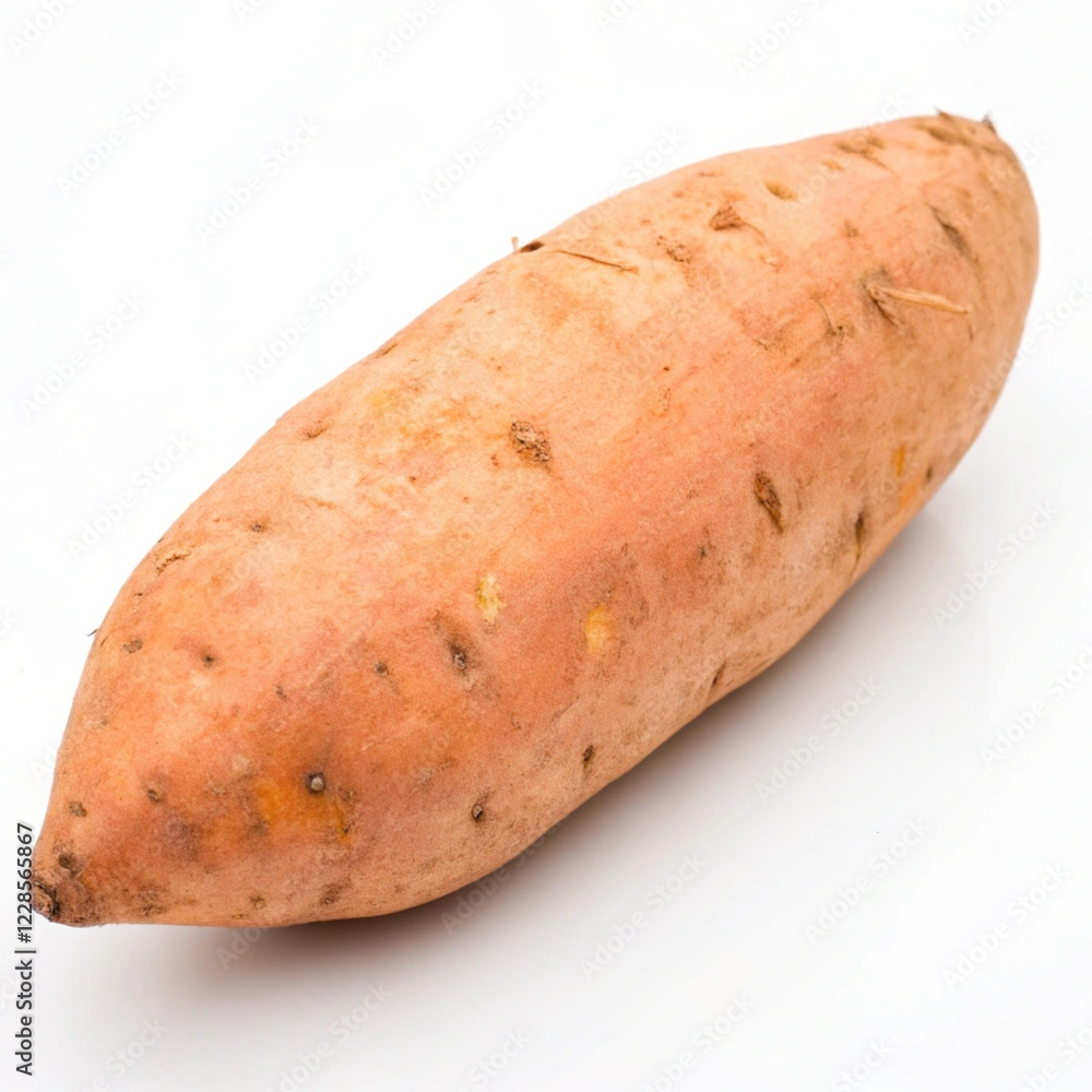Japanese Sweet potato isolated on white background Japanese Sweet potato isolated on white background