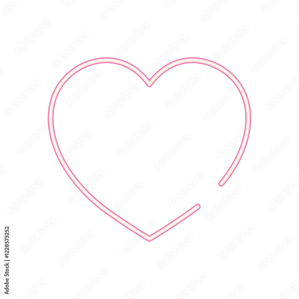 Heart Symbol Icon Illustration Heart Symbol Icon Illustration