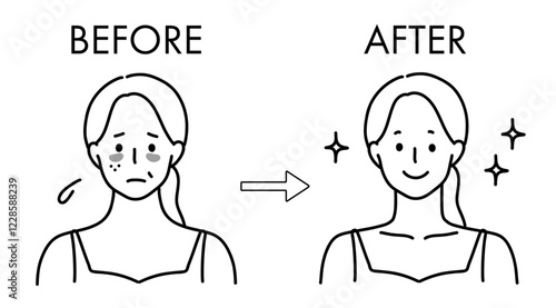ビフォーアフター_線画