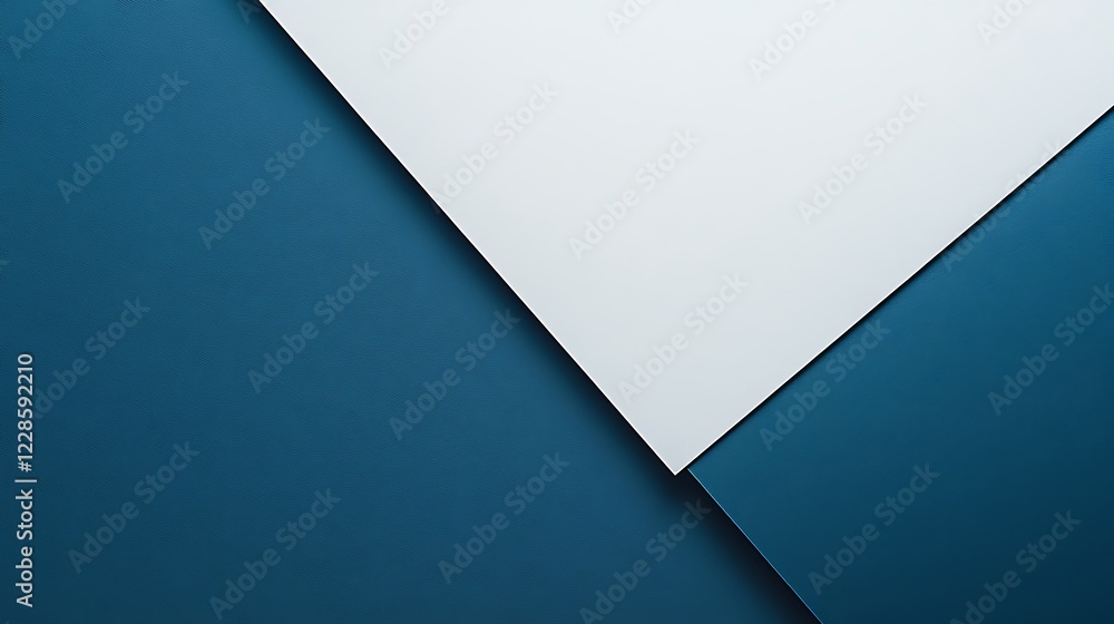 Abstract Blue and White Geometric Design Abstract Blue and White Geometric Design