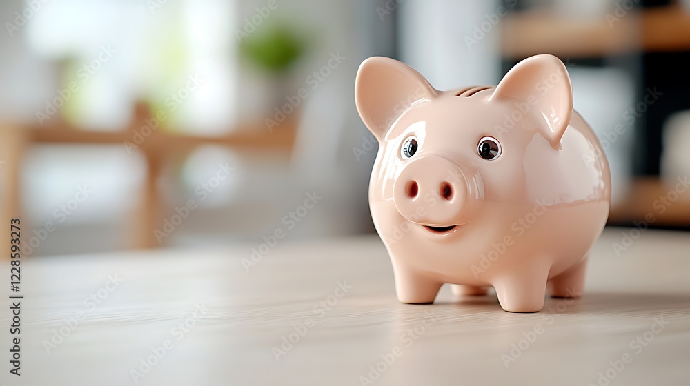 Piggy bank savings home interior (2) Piggy bank savings home interior (2)