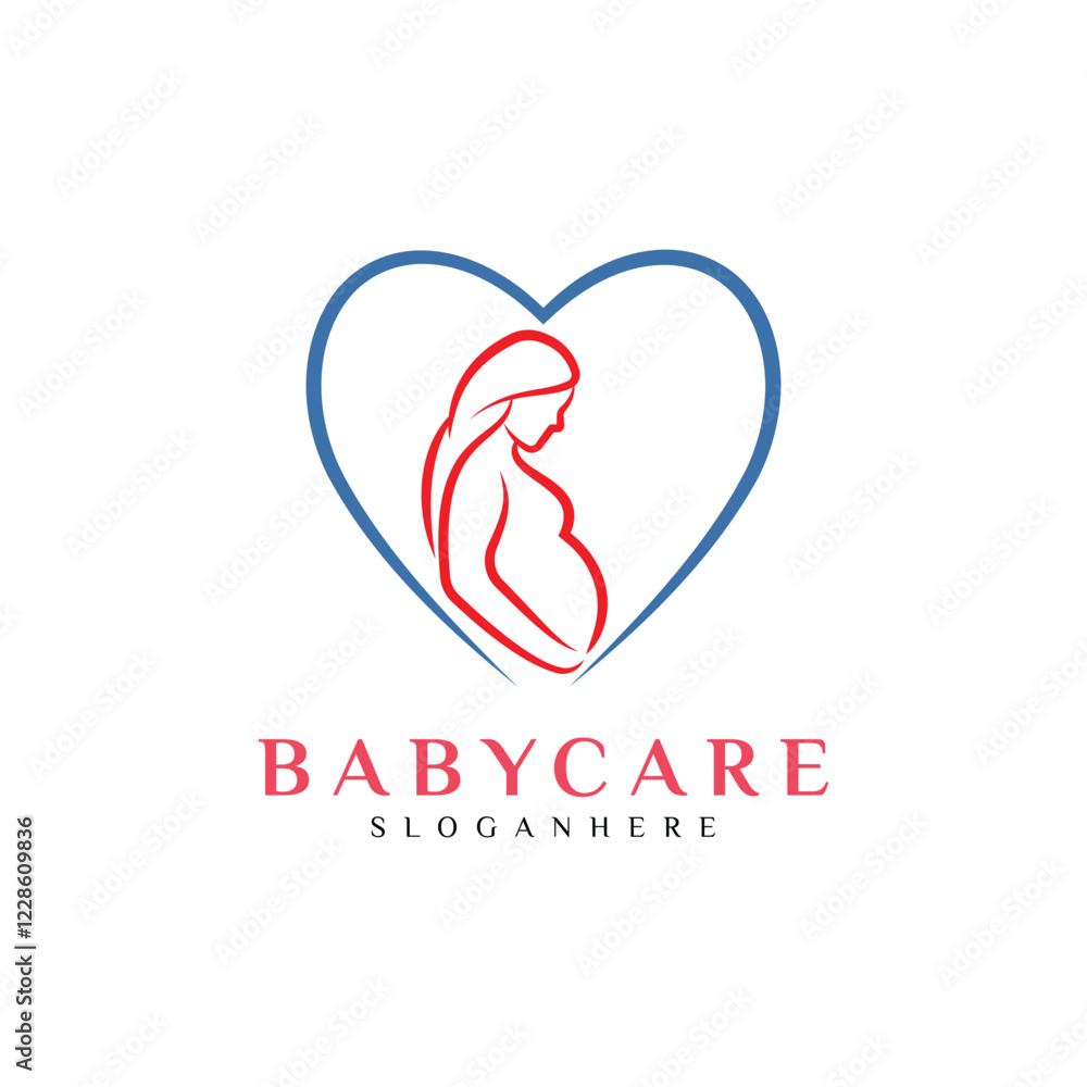 Pregnant Logo Design Template Design Vector Pregnant Logo Design Template Design Vector