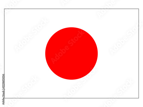 日本の国旗のアイコン
