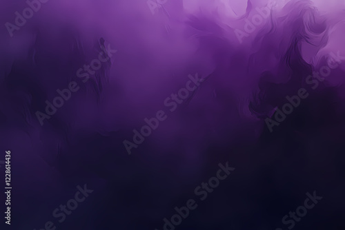 Dark purple abstract background with soft misty texture and dreamy atmosphere