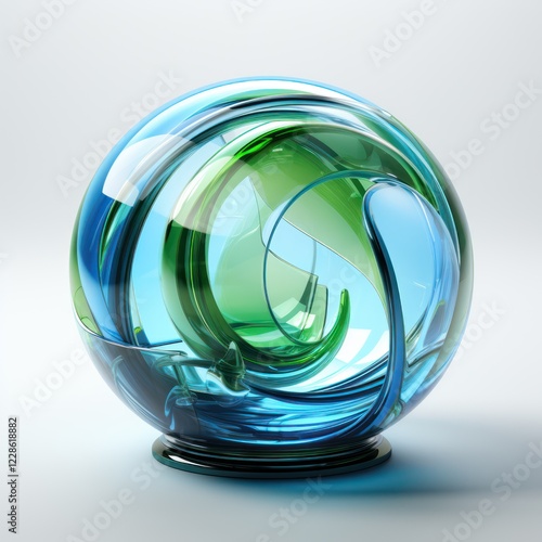 A Luminous Sphere of Dreams By Generated AI