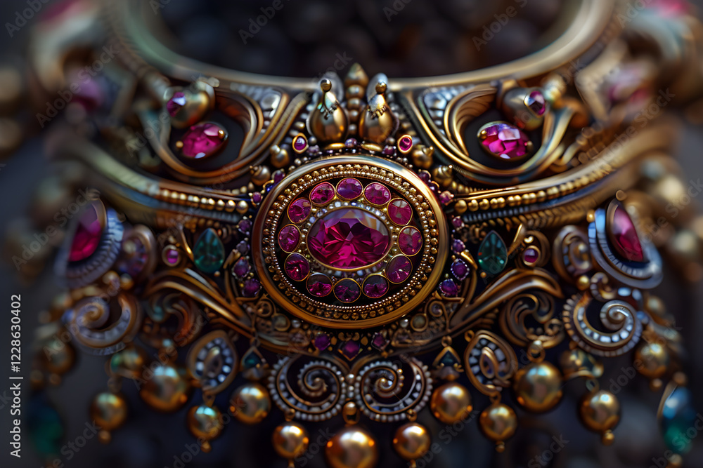Exquisite Ornate Jewelry with Intricate Patterns and Dazzling Gemstones Showcasing Timeless Beauty and Craftsmanship Exquisite Ornate Jewelry with Intricate Patterns and Dazzling Gemstones Showcasing Timeless Beauty and Craftsmanship