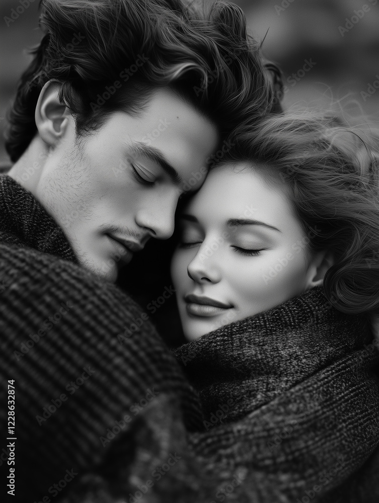 Love couple for vealentine background. Generative Ai.
Love couple for vealentine background. Generative Ai.