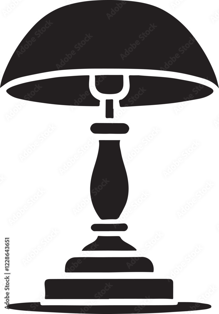 table lamp design image victor style with the white background. table lamp design image victor style with the white background.