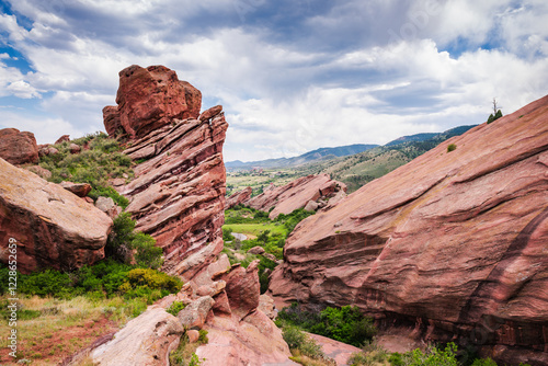 Trading Post Trail at Red Rocks Park is one of the most popular hiking trails in the Denver Mountain Parks.
