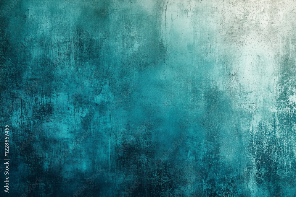 Obraz premium Blue To White Grunge Gradient Texture