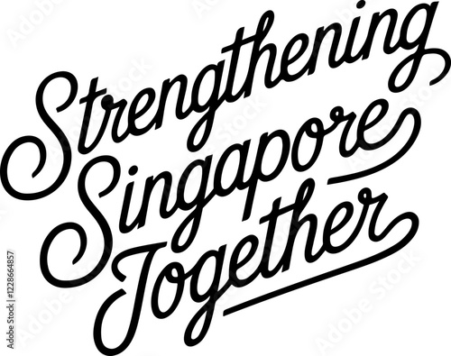 Strengthening Singapore Together A Captivating Call for Unity and Resilience.