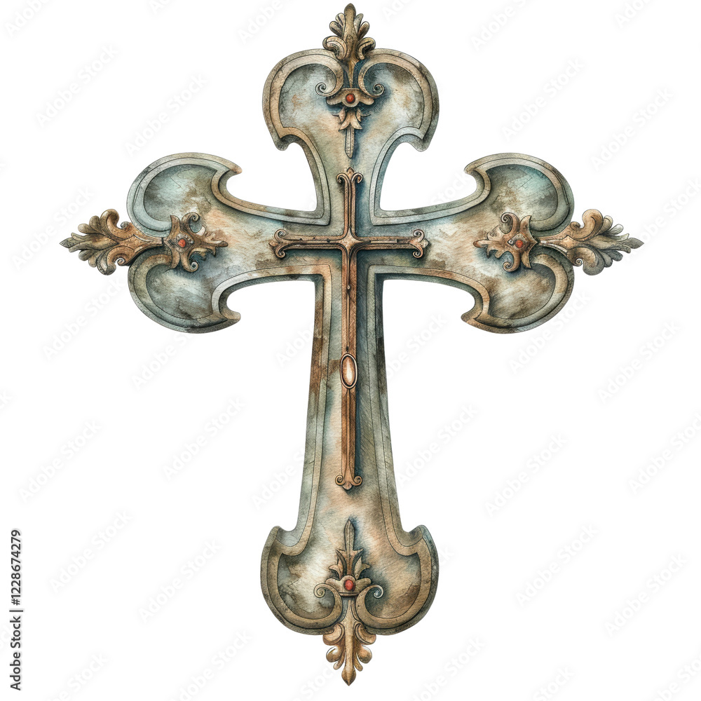 Intricate Cross Design Embodying Spirituality and Artistic Craftsmanship Across Cultures and Time Intricate Cross Design Embodying Spirituality and Artistic Craftsmanship Across Cultures and Time