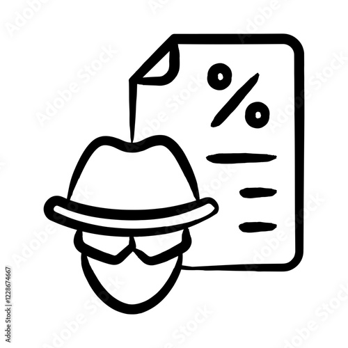 Tax Fraud Icon