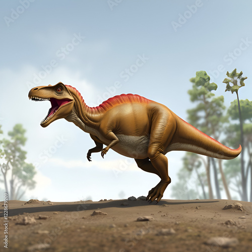 Dinosaur Walking photo