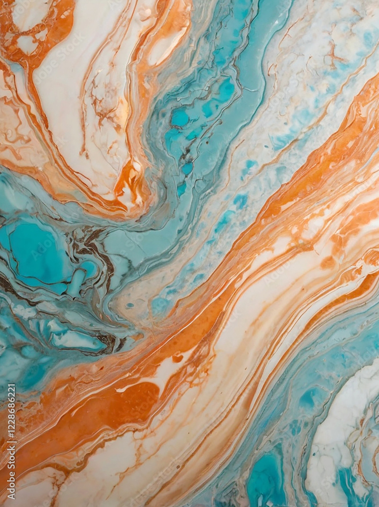 blue peach marble background 3 blue peach marble background 3