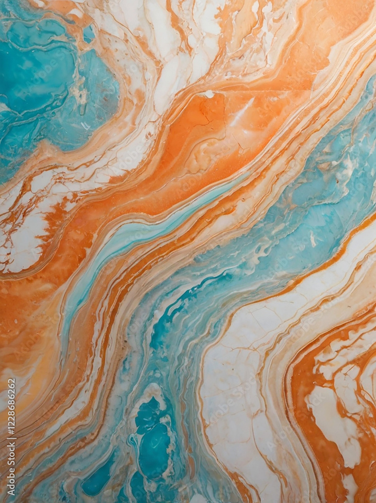 blue peach marble background 7 blue peach marble background 7