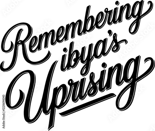 Remembering Libya's Uprising.