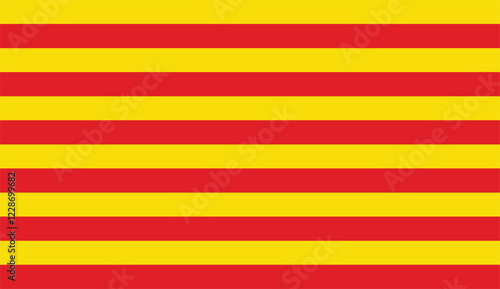 background catalunya flag line strip unique design