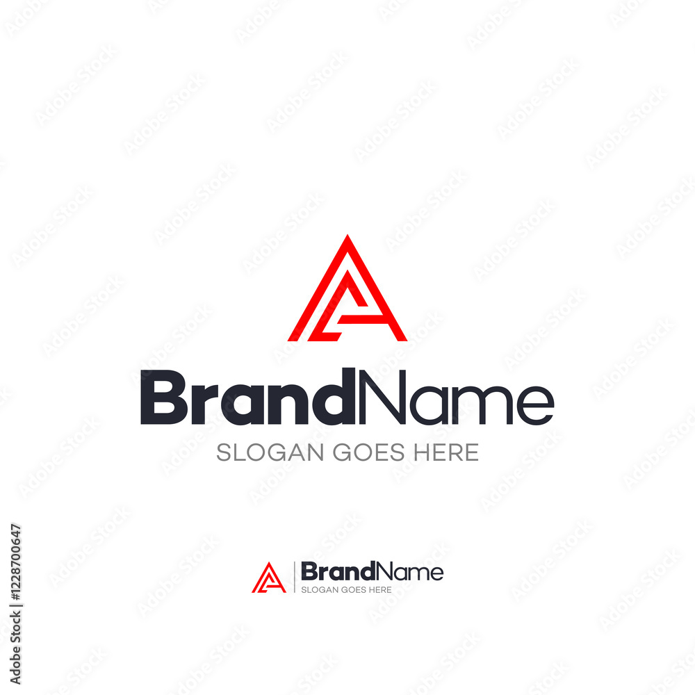 Initial Letter A logo vector design template, Creative modern minimal abstract monogram, Identity sign Symbol, Icon A premium design and logo for future business Initial Letter A logo vector design template, Creative modern minimal abstract monogram, Identity sign Symbol, Icon A premium design and logo for future business