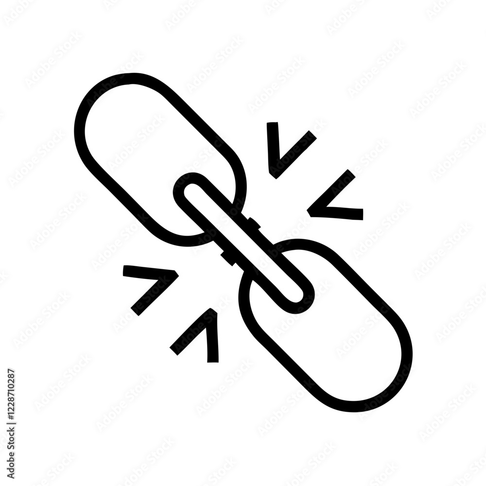 External Link Vector Icon – Navigation & Hyperlink Symbol