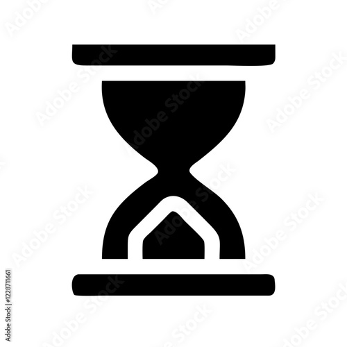 Hourglass Vector Icon – Time & Patience Symbol