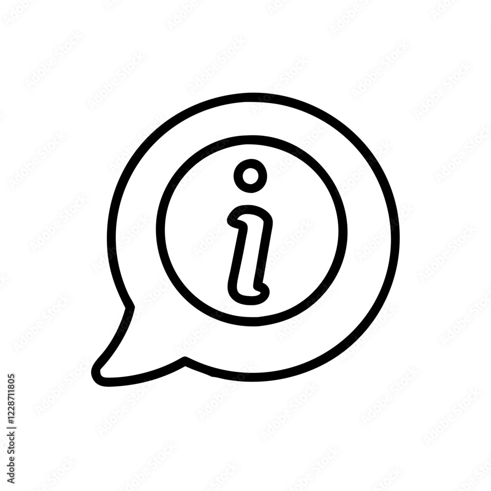 Info Vector Icon – Information & Knowledge Symbol Info Vector Icon – Information & Knowledge Symbol