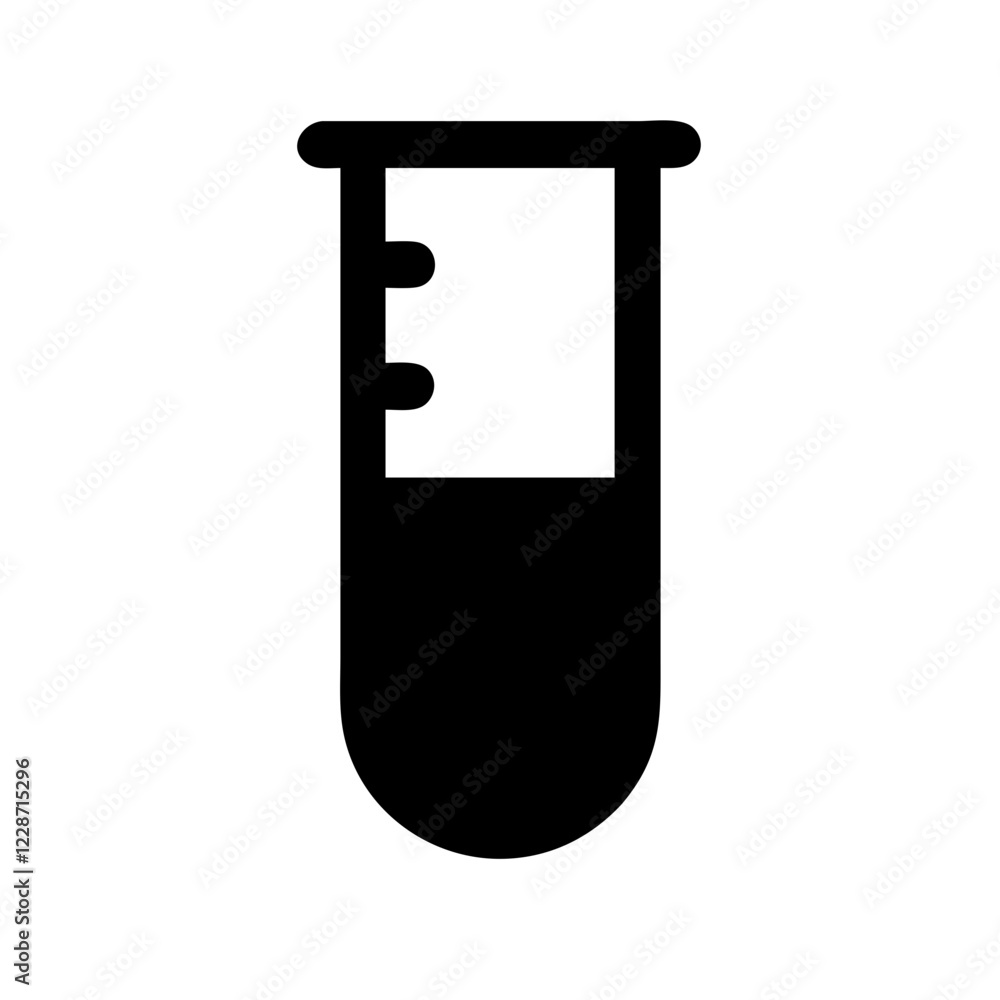 Test Tube Vector Icon – Science & Laboratory Symbol Test Tube Vector Icon – Science & Laboratory Symbol