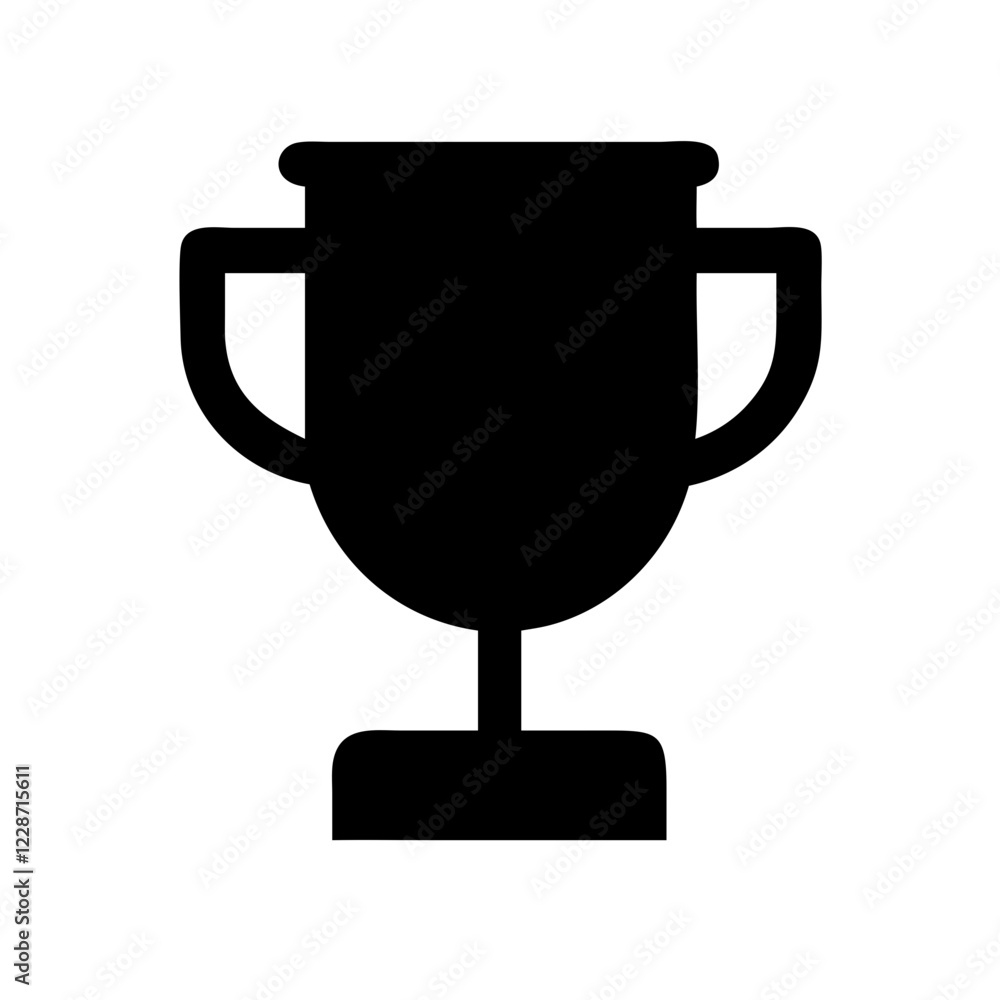 Trophy Vector Icon – Achievement & Award Symbol Trophy Vector Icon – Achievement & Award Symbol