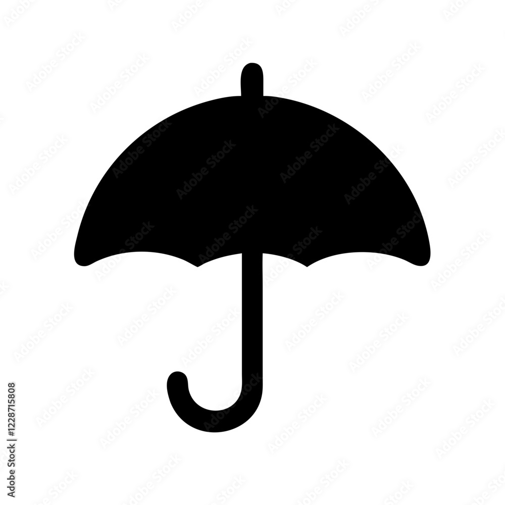 Umbrella Vector Icon – Protection & Weather Symbol Umbrella Vector Icon – Protection & Weather Symbol