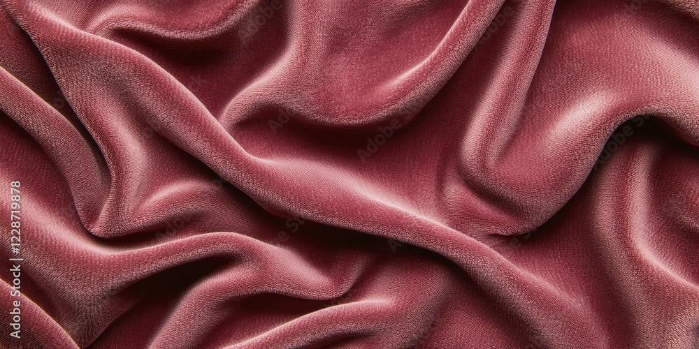 A rich, textured fabric drapes elegantly, showcasing deep, muted shades of burgundy in smooth, flowing waves. A rich, textured fabric drapes elegantly, showcasing deep, muted shades of burgundy in smooth, flowing waves.