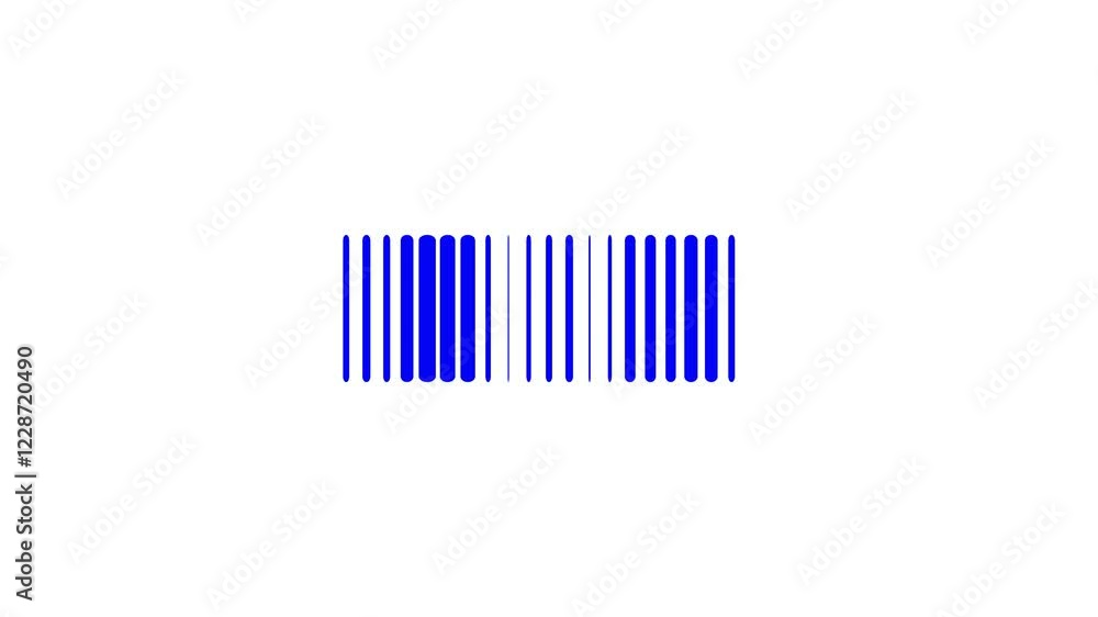 Voice vibration sound wave icon stereo equalizer frequency digital movement animation.Minimalist wave form Audio Visualization sound graphic element. Voice vibration sound wave icon stereo equalizer frequency digital movement animation.Minimalist wave form Audio Visualization sound graphic element.
