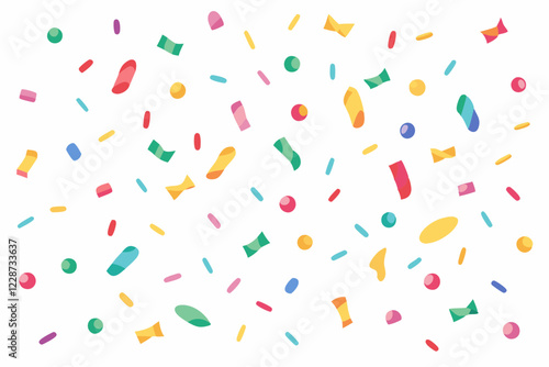 Vector confetti